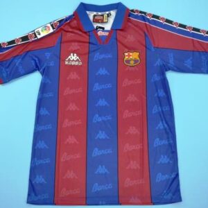 FC Barcelona retro soccer jersey 96-97
