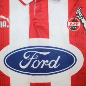 FC Koln 1995-1996 Retro Jersey - Image 3