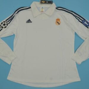 Real Madrid retro soccer jersey ECL 2002 - Image 6
