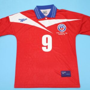 Chile retro soccer jersey World cup 1998 - Image 6