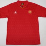 Spain national team football jersey WC 90