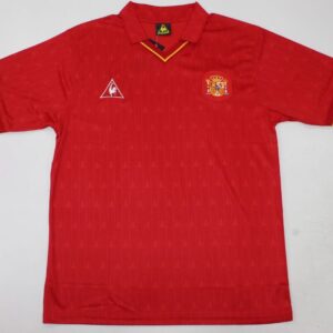 Spain national team football jersey WC 90