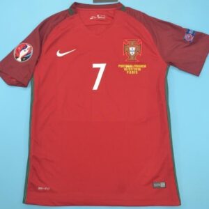 Portugal Euro 2016 Ronaldo #7 Jersey - Image 6