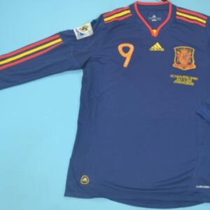Spain retro soccer jersey World Cup Final 2010 - Image 9