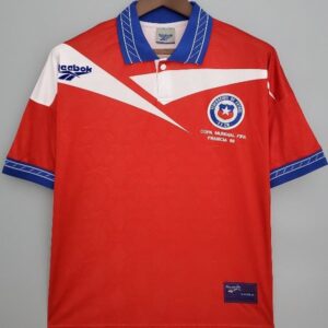 Chile retro soccer jersey World cup 1998