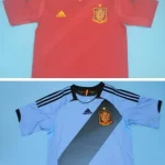 Spain National Team retro soccer jersey Euro 2012