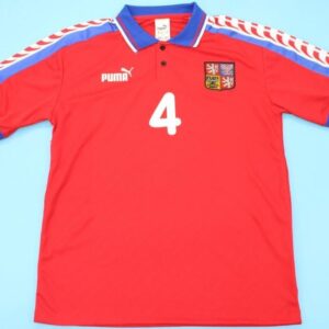 Czech Republic retro soccer jersey Euro 96 - Image 5