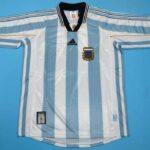 Argentina national team soccer jersey World Cup 98