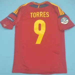 Spain National Team retro soccer jersey Euro 2012 - Image 7