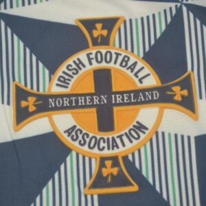 Northern Ireland retro soccer jersey 1992 - Image 3