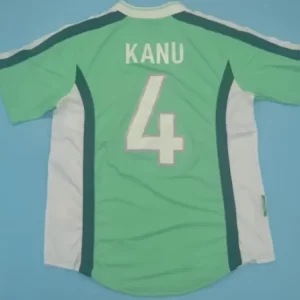 Nigeria retro soccer jersey World Cup 98 - Image 5