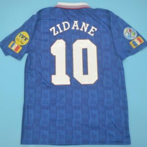 France Euro 1996 retro soccer jersey - Image 3