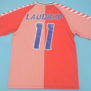 Denmark retro soccer jersey WC 1986 - Image 5