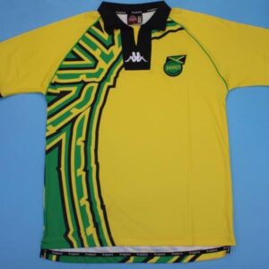 Jamaica retro soccer jersey WC98