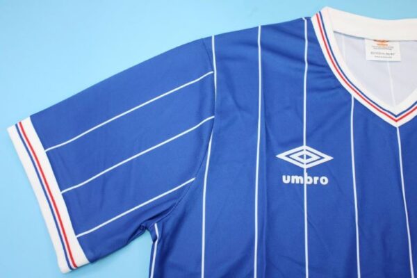 Rangers 1982-1983 retro football jersey