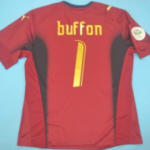 Italy goalkeeper retro soccer jersey WC 2006 - Image 6