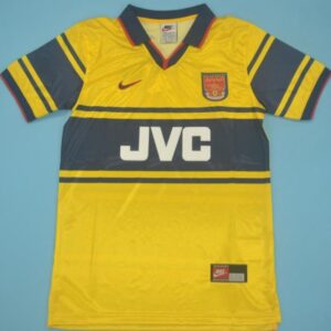 Arsenal away retro soccer jersey 1997-1998