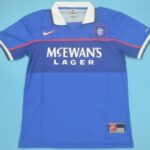 Glasgow Rangers 1997-1998 retro jersey