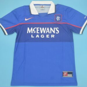 Glasgow Rangers 1997-1998 retro jersey