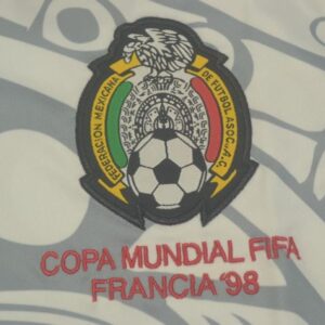Mexico white soccer jersey World Cup 98 - Image 6