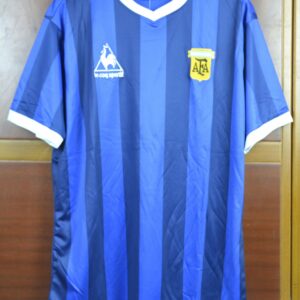 Argentina away retro soccer jersey WC 1986 - Image 3