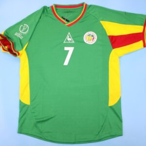 Senegal retro soccer jersey World Cup 2002 - Image 7