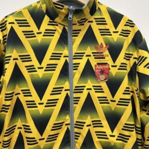 Arsenal 1991/92 Reversible Jacket – Iconic "Bruised Banana" Retro Design