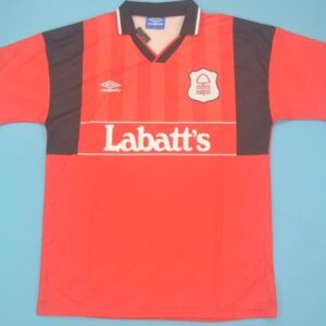 Nottingham Forest retro soccer jersey 1994-1995