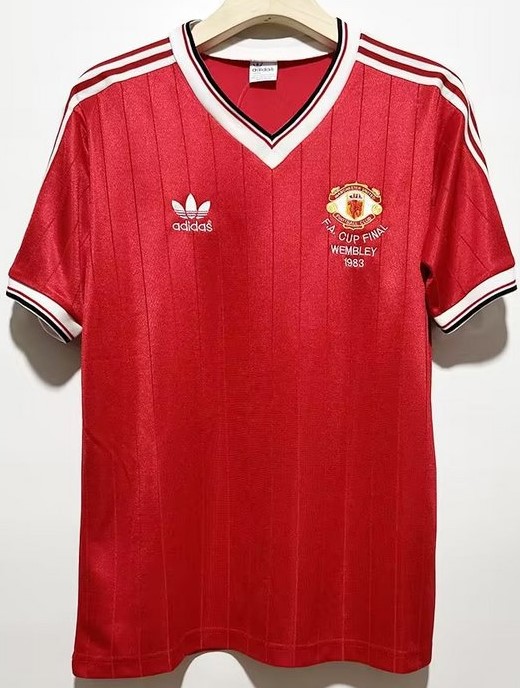 Manchester Utd Charity shield jersey 1983
