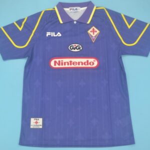 Fiorentina retro soccer jersey 97-98