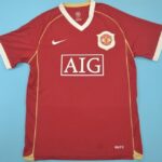 Manchester United 2006-07 Retro Jersey – AIG Era Classic