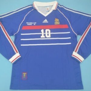 France national team retro soccer jersey World Cup 98 - Image 14