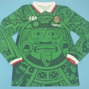 Mexico vintage Green soccer jersey World cup 98 - Image 6