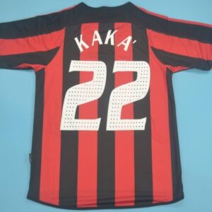 AC Milan retro soccer jersey 2003-2004 - Image 3