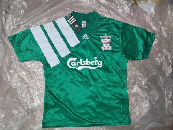 Liverpool 92-93 away jersey