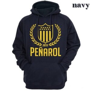 Club Atletico Penarol Montevideo hoodie sweatshirt 2022 - Image 4