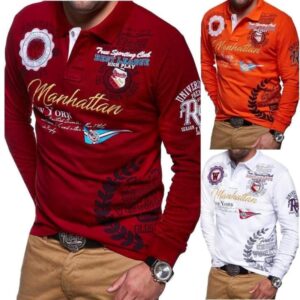 Manhattan casual long sleeve polo 2022