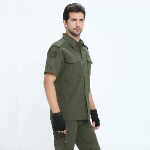 Airborne quality mens military shirt - Image 5