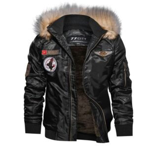 77Killer winter Air Force Flight jacket - Image 3