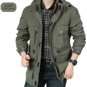 Rough Stock Bomber Army jacket - Image 3