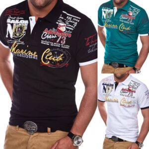 Set Sail in Style: Marine Club Polo Shirt