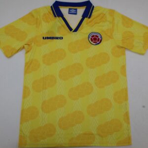 Colombia Retro Soccer Jersey - 1994 World Cup