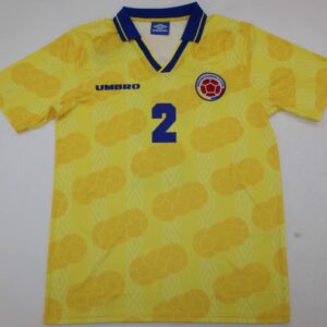 Colombia Retro Soccer Jersey - 1994 World Cup - Image 6