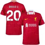 Diogo Jota #20 Liverpool Tribute Jersey