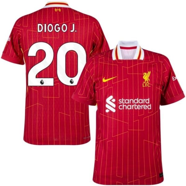 Diogo Jota #20 Liverpool Tribute Jersey