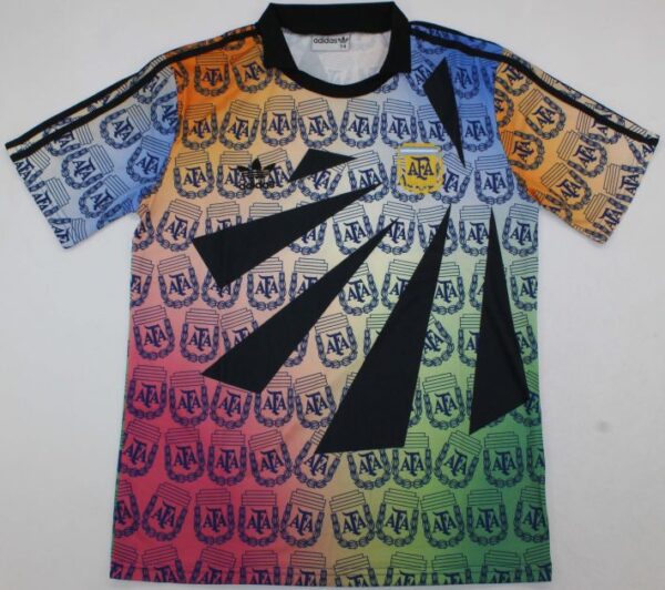 Rainbow Warrior — The Iconic Argentina 1993 Copa América Goalkeeper Jersey
