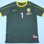 Brazil Goalkeeper Jersey – World Cup 1998 Retro Icon