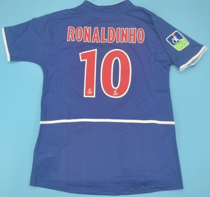 Ronaldinho PSG 2002-2003 jersey