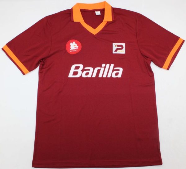 AS Roma 1982-1983 Scudetto Jersey – Retro Vintage Football Shirt 