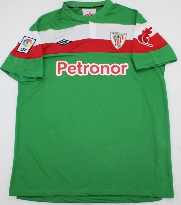 5568d523 Buy Athletic Bilbao Away Retro Jersey 2012 | Europa League Final Classic Football Shirt
